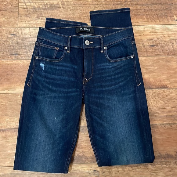 Express 6L Skinny Mid Rise Jeans